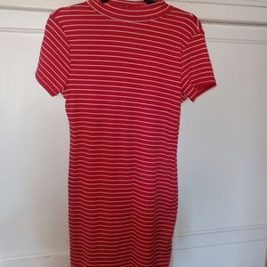 Red Stripped Dress
